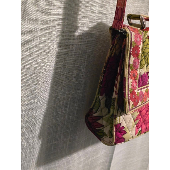 Women's Vera Bradley Floral Hello‎ Dahlia Julia Crossbody Purse - Picture 6 of 10